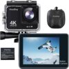 MOUNTDOG Action Camera Underwater Waterproof 30M Camera with 2" LCD Wide Angle View Sports Action Camera with 10M WiFi Wireless Control and Portable Camera Bag Black 75 71L5UqSET0L