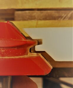 Rockler Router Bit Set Up Jigs for 45 Degree Lock Miter Bits – Jig Works for 3/4” Stock on One Side & 5/8” on Other – High-Quality HDPE Miter Router Bit - Lock Miter Router Bit Measure 2" x 3-7/8" x 3/4" 9 71L5b6KI4eL