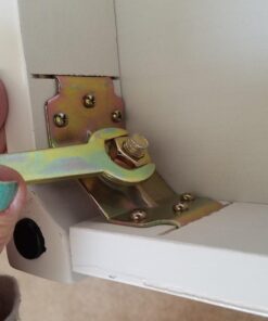 HOMCOM Piano Bench, Duet Piano Chair with Faux Leather Padded Cushion and Wooden Frame, Button Tufted Keyboard Bench, White Country White 45 71L5bJ3TXzL