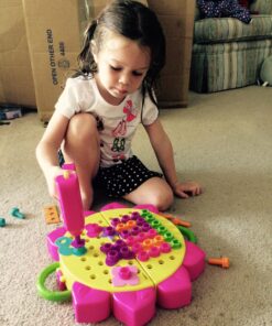 Educational Insights Design & Drill Flower Power Studio, Drill Toy, 70 Piece Set, Perfect for Boys & Girls Ages 3+ 24 71L5wnqq6xL