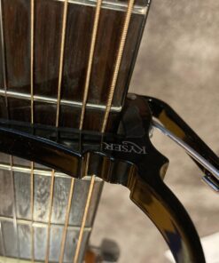 Kyser Quick-Change Capo for electric guitars, Black, KGEBA 10 71L6H5KOAQL