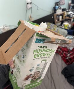 Back to the Roots Organic Oyster Mushroom Grow Kit, Harvest Gourmet Mushrooms In 10 Days 1 Count (Pack of 1) 69 71L6d4aqsfL