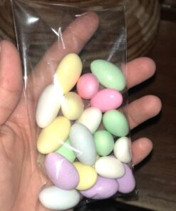 200ct Clear Cello Bakery Bags Self Sealing 3x5-1.4 mils Thick OPP Small Adhesive Plastic Bags for Cookies Candy Christmas Birthday Party Decorative Gift (3'' x 5'') 3x5 Inch (Pack of 200) 28 71L6mXVAVL