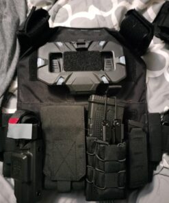 Urvoix Black Army Camo Molle Bag for Mobile Phone Belt Pouch Holster Cover Case Size L 34 71L7BEAIFOL