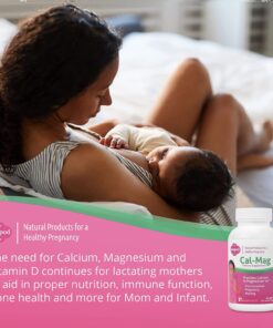Fairhaven Health Peapod Cal-Mag Pregnancy & Lactation Supplement, Contains Calcium, Magnesium, & Vitamin D3 for Pregnancy, Baby and Female Health, Vegetarian and All-Natural for Women (1 Month Supply) 12 71L7c54c6BL