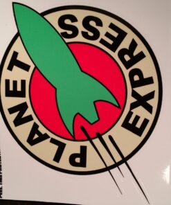 Futurama Planet Express Vinyl Car Sticker Decal | Color | 5" 19 71L7ehKtiTL