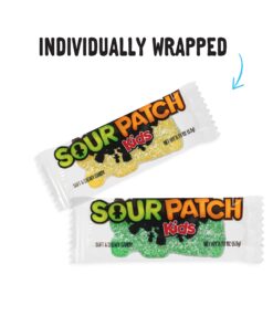 SOUR PATCH KIDS Big Individually Wrapped Soft & Chewy Candy, Christmas Candy Stocking Stuffers, 240 Count Box Mixed-Fruit 35 71L7xFlxGVL