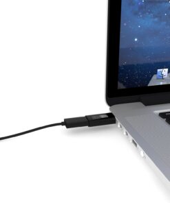TechMatte Micro USB to USB C Adapter, Converts Micro USB Female to USB C Male (2 Pack, Black) 24 71L8CN41PL
