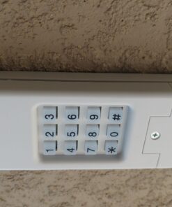 CHAMBERLAIN Clicker Keyless Entry KLIK2U-P2, Works with Chamberlain, LiftMaster, Craftsman, Genie and More, Security +2.0 Compatible Garage Door Opener Keypad, White 49 71L8bQdOaeL