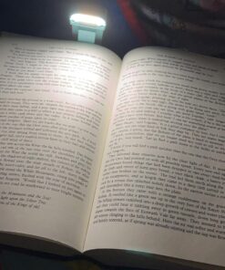 Glocusent USB Rechargeable Book Light for Reading in Bed, Portable Clip-on LED Reading Light, 3 Amber Colors & 5 Brightness Dimmable, Compact & Long Lasting, Perfect for Book Lovers, Kids Blue 47 71L8juxOIpL