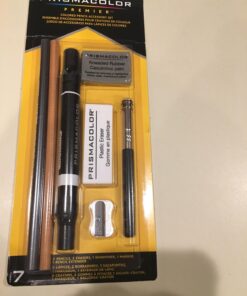 Prismacolor Premier Colored Pencil Accessory Kit with Blenders and Erasers, 7-Piece Set, Multicolor Blender Pencil + Accessory Kit 7 Piece Set 22 71L9Hbt4S L