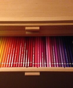 U.S. Art Supply 4 Drawer Wood Artist Supply Storage Box - Pastels, Pencils, Pens, Markers, Brushes 49 71L9O4WznGL