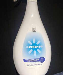 Pooph Pet Odor Eliminator, 32oz Spray - Dismantles Odors on a Molecular Basis, Dogs, Cats, Freshener, Urine, Poop, Pee, Deodorizer, Natures, Puppy, Fresh, Clean, Furniture, Potty, Safe Pet Odor Eliminator - 32 oz Spray 24 71L9RI gXtL