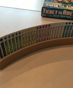 14" Curved Shape Wooden Card Holders Set of Two, Natural Finish 24 71L9mobgBML