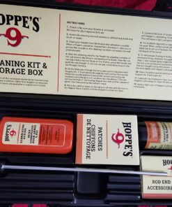 Hoppe's No. 9 Cleaning Kit with Aluminum Rod, .38/.357 Caliber, 9mm Pistol (Packaging's May Vary) 39 71LALygarRL