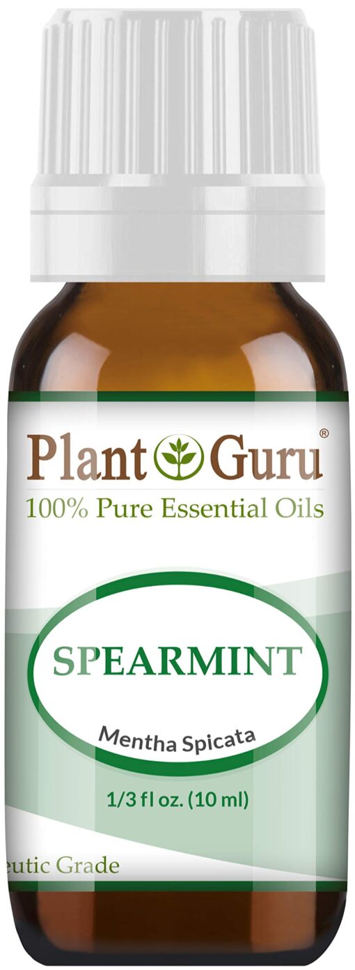 Spearmint Essential Oil 10 ml. 100% Pure Undiluted Therapeutic Grade for Aromatherapy Diffuser