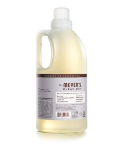 MRS. MEYER'S CLEAN DAY Liquid Laundry Detergent, Biodegradable Formula Infused with Essential Oils, Lavender, 64 oz (64 Loads) 64 Fl Oz (Pack of 1) 11 71LBBzJ8uZL