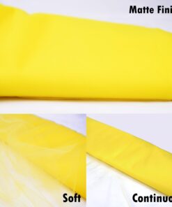 Craft And Party, Yellow Fabric Tulle Roll 54 Inch by 40 Yards (120 ft) Fabric Tulle Bolt for DIY Tutu Skirt, Wedding and Decoration (Yellow) 54" x 40 yards 14 71LBPPstAHL