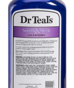 Alternative view of Dr Teal's Foaming Bath with Pure Epsom Salt, Soothe & Sleep with Lavender, 34 fl oz (Packaging May Vary) Soothe Sleep Lavender 34 Fl Oz (Pack of 1)