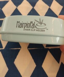 HairpinPal Magnetic Bobby Pin Holder - Easy Hair Clip and Pin Collector - Manage Hair Clips - Keeps Rooms Tidy - Sea Foam Teal - Made in the USA 30 71LBdrVrGpL