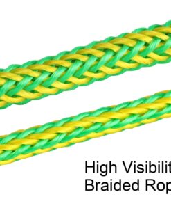 Obcursco PWC Dock Lines Boat Dock Lines 1/2” x (7ft & 14ft), Jet Ski Dock Line Mooring Line Dock Tie Pontoon Accessories for Waverunner, Kayak Tow Line with 316 Stainless Steel Clip (Green & Yellow) Green/Yellow 11 71LBjVUHcuL