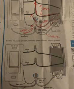 Lutron Maestro Motion Sensor Switch | 2 Amp, Single Pole | MS-OPS2-WH | White 1 Pack 39 71LC6l27z L