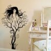 Creative Sexy Girl Tree Removable Wall Sticker Decal Home Decor Vinyl Mural Art 1pcs 25 71LCJ5QD6dL
