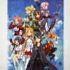 Sword Art Online Home Decor Anime Cosplay Wall Scroll Poster Kirito and Main Characters 23.6 X 35.4 Inches-120 43 71LCUZ5Iv5L