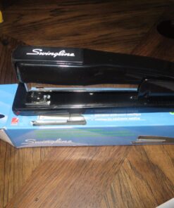 Swingline Commercial Stapler, 20 Sheet Capacity, Jam Free, Metal, Black (44401) Pack of 1 33 71LCYfSaO9L 1
