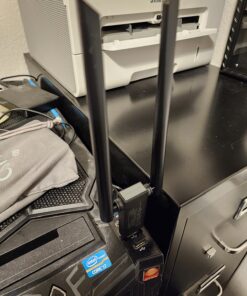 UGREEN USB WiFi Adapter, WiFi Adapter with AC1300 5dBi High Gain Dual Antennas, 5G/2.4G Dual Band, 164ft Wide Range, USB 3.0 WiFi Adapter for Desktop PC Laptop, Support Windows 11/10/8.1/8/7 87 71LCkIcUebL