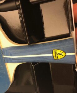 Killerspin JET200 Ping Pong Paddle, Table Tennis Racket, Table Tennis Equipment for Beginners, Table Tennis Paddle with Wood Blade, Jet Basic Rubber Grips Navy Blue 22 71LCmIv n2L