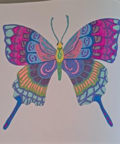 Shuttle Art 120 Unique Colors (No Duplicates) Gel Pens Gel Pen Set for Adult Coloring Books Art Markers 46 71LDvS5kVVL