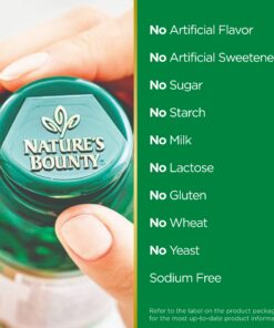 Nature's Bounty Calcium Plus 1000 IU Vitamin D3, Immune Support & Bone Health, Softgels, 120 Ct (2-Pack) 20 71LEJDudYL 1