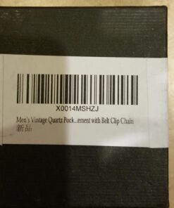 Realpoo Black Hollow Men's Pocket Watch, Roman Digital Scale Men's Quartz Pocket Watches, Quartz Pocket Watch with Chain for Men-Black 31 71LFGHgj1fL