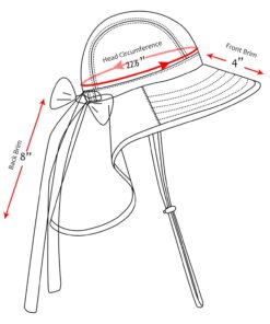 Solaris Floral Scarf Wide Brim Women's Sun Hat, with Neck Flap Foldable UV Protection Cap for Garden Beach Hiking One Size Purple 15 71LFT11ydvL