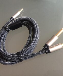 UGREEN 1/8 to 1/4 Stereo Cable 3.5mm TRS to Dual 6.35mm 1/4 TS Mono Y Splitter Audio Cord Adapter Compatible with iPhone, PC, Computer Sound Card, Mixer, Multimedia Speaker, Home Stereo System 6FT 40 71LFXjZuxML