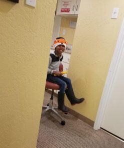 CozyPhones Kids Headphones Volume Limited with Thin Speakers & Super Soft Fleece Headband - Perfect Toddlers & Children's Earphones for Home, School & Travel - Fox 34 71LFZhLGdCL