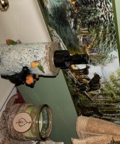 Alternative view of WD Willie Black Bear Liquid Soap Dispenser, 7"