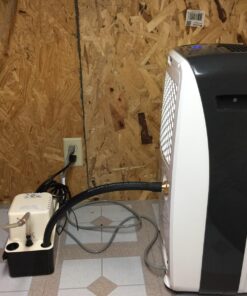 Little Giant VCMA-15ULST 115 Volt, 65 GPH, 1/50 HP Automatic Condensate Removal Pump with Safety Switch and Tubing, Black/White, 554415 Includes Safety Switch/Tubing 72 71LGhmuVGHL