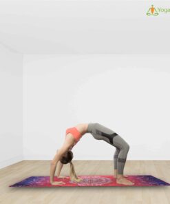 Alternative view of Yoga Jaci Yoga Towel - Non Slip - Sweat Absorbent - Microfiber Soft Towels - for Hot Yoga, Pilates, Mat, Workout, Gym, Travel Gorgeous Sundial (Mat Towel 24" X 72")