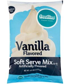 Frostline Lactose Free Soft Serve Mix Variety, Chocolate and Vanilla, 6 lb Bags with By The Cup Rainbow Sprinkles 15 71LIkM6iK4L