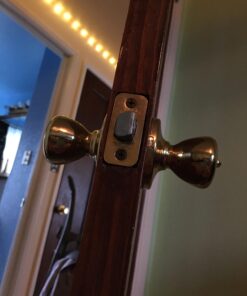 Kwikset 300T 3 CP RCL RCS BBPKG Tylo Bed/Bath Knob in Polished Brass Standard Packaging 5 71LIy1iayvL