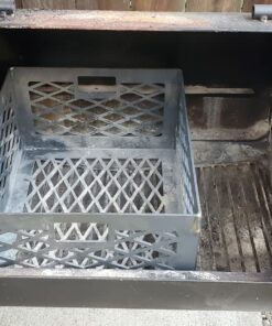 BBQ Charcoal Basket 12 x 10 x 6 inch Vertical Horizontal or UDS Smoker Coal Firebox 20 71LJpyF85tL