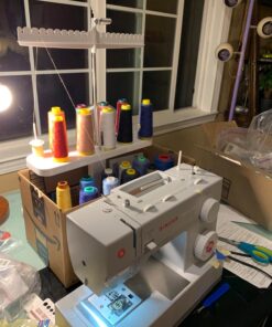 Embroidex - 20 Spool Thread Stand for All Home Embroidery Machines Brother Babylock Janome Bernina Pfaff etc.. 27 71LKO Snt7L