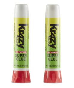 Alternative view of Krazy Glue KG517 Purpose Super Glue, Precision Tip, 2 Grams, 2 Count 12 Count