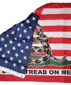 Alternative view of Ant Enterprises 3x5 USA American Gadsden Don't Tread On Me Flag 3'x5' Banner Brass Grommets