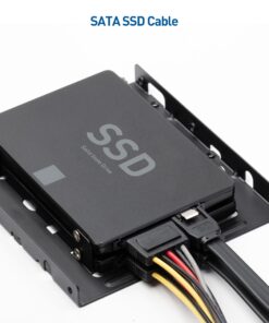 Cable Matters 3-Pack 90 Degree Right Angle SATA Cable 18 Inches (6.0 Gbps SATA III Cable , SATA SSD Cable, SATA 3 Cables) Black 27 71LLFnlqBrL