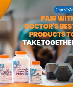 Doctor's Best Glucosamine Chondroitin Msm with OptiMSM Capsules, Joint Support Supplement Supports Healthy Joint Structure, Function & Comfort, Non-GMO, Gluten Free, Soy Free, 360 Count Unflavored 360 Count (Pack of 1) 15 71LLT8xrFNL