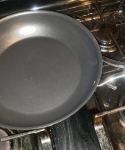 Anolon Nouvelle Copper Hard Anodized Nonstick Pots and Pans, Cookware Set (11 Piece), Onyx Cookware Set (11 Piece) 35 71LN46uQLQL