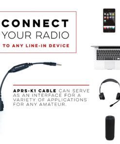 BTECH APRS-K1 Multi-Function Universal Audio Interface Cable - Supports APRSpro, APRSDroid - Android & iOS Compatible - Supports BTECH, BaoFeng, TYT, Wouxun, AnyTone, Kenwood, and More 10 71LNLSRUCCL 1